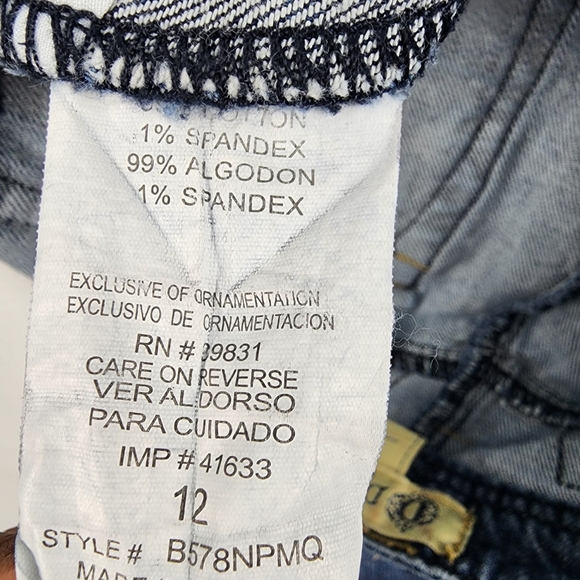 Democracy Jeans Flap Pockets Mid Rise Ankle Pants Size 12 (32x25) - Picture 10 of 10